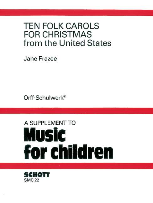 Front Cover Image 10 Folk Carols for Christmas 