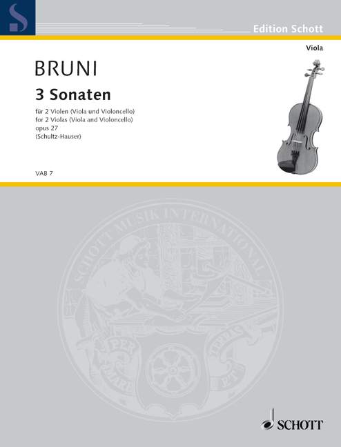 Front Cover Image 3 Sonaten op. 27 