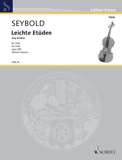 Front Cover Image Leichte Etüden op. 280 