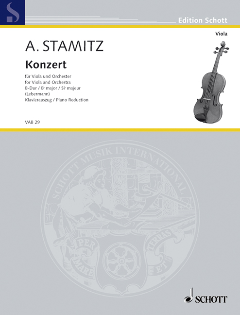 Front Cover Image Konzert B-Dur 