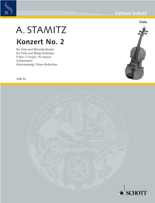 Front Cover Image Konzert No. 2 F-Dur 