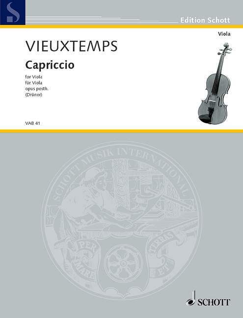 Front Cover Image Capriccio op. posth. 