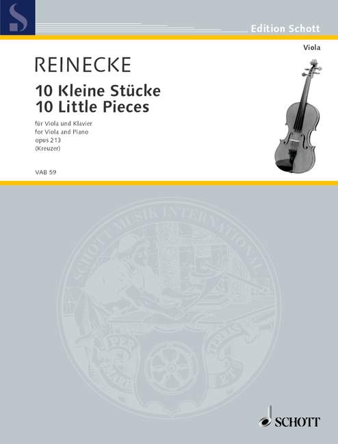 Front Cover Image 10 Kleine Stücke op. 213 