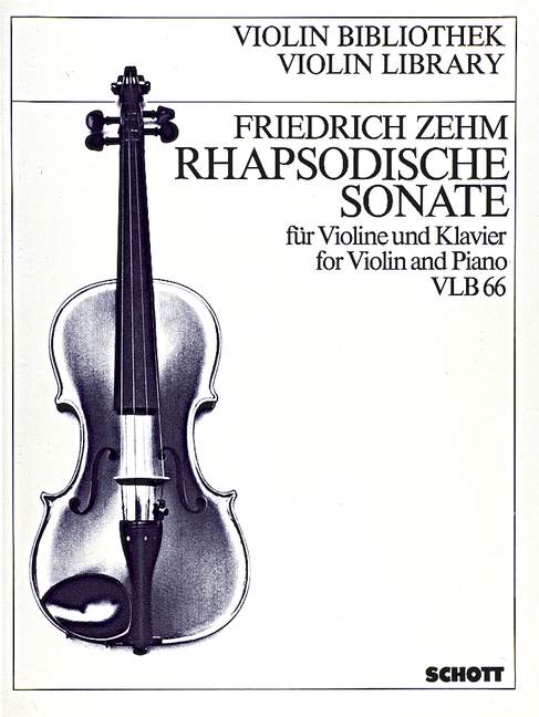 Front Cover Image Rhapsodische Sonate 