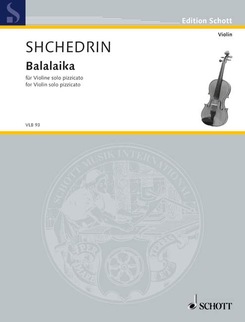 Front Cover Image Balalaika 
