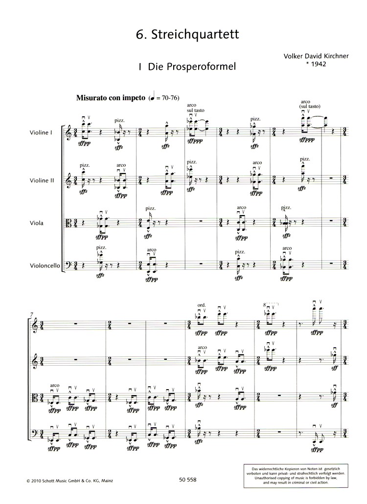 Other Cover Image 6. Streichquartett 