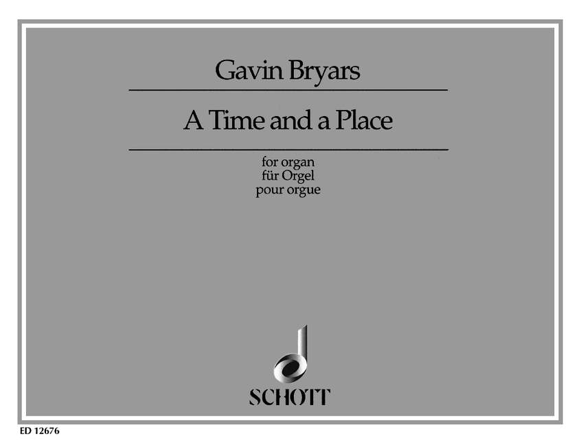 Front Cover Image A Time and a Place 