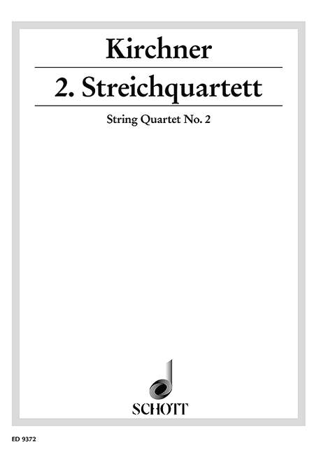 Front Cover Image 2. Streichquartett 