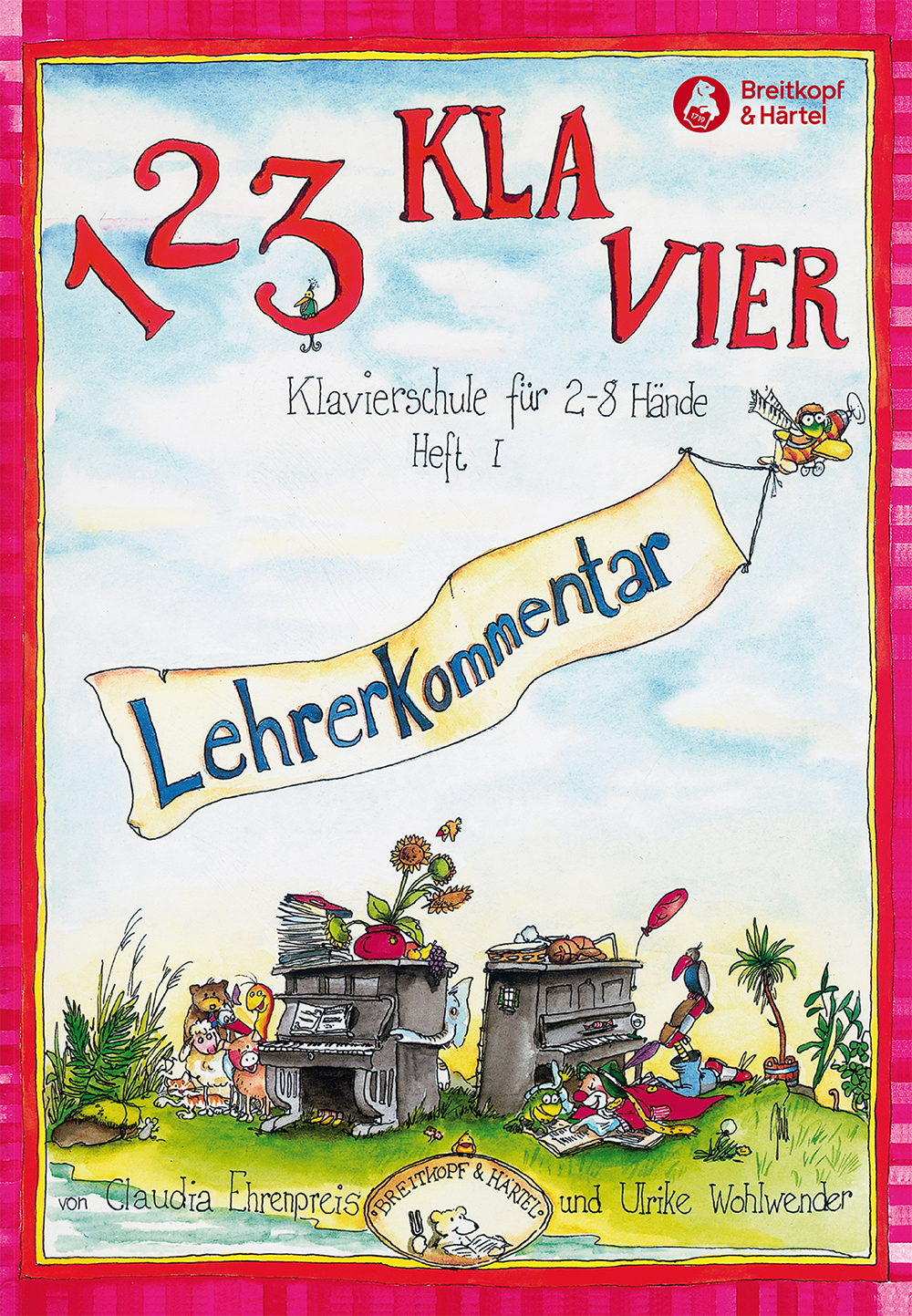 Front Cover Image 1 2 3 Klavier. Lehrerkommentar zu Heft 1