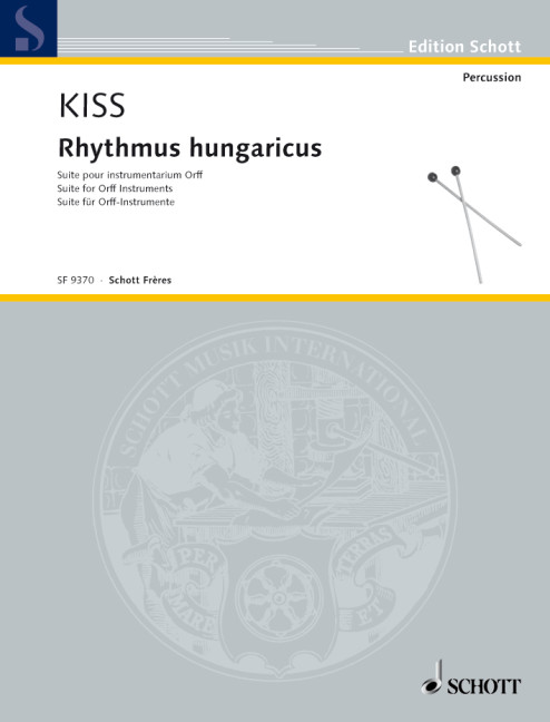 Front Cover Image Rythmus hungaricus 