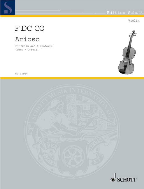 Front Cover Image Arioso 