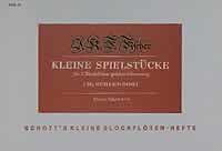Front Cover Image Kleine Spielstücke 