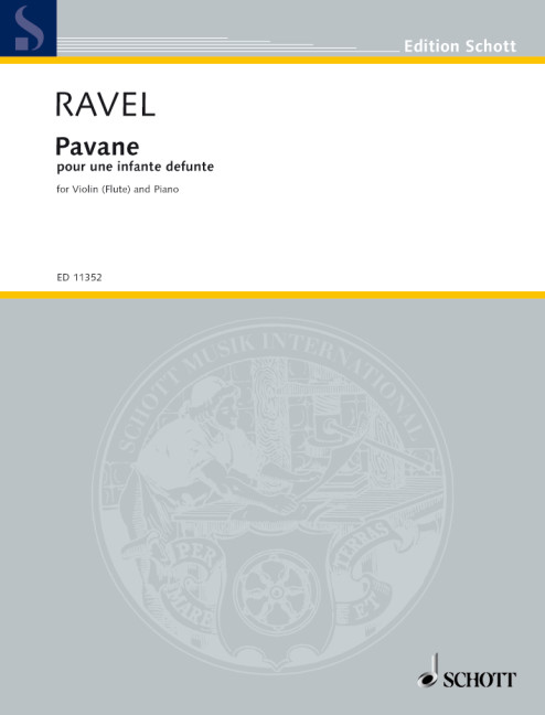 Front Cover Image Pavane pour une infante défunte 