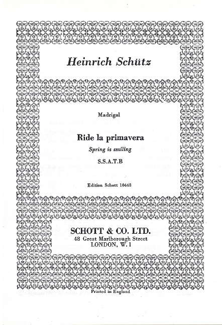 Front Cover Image Ride la Primavera 