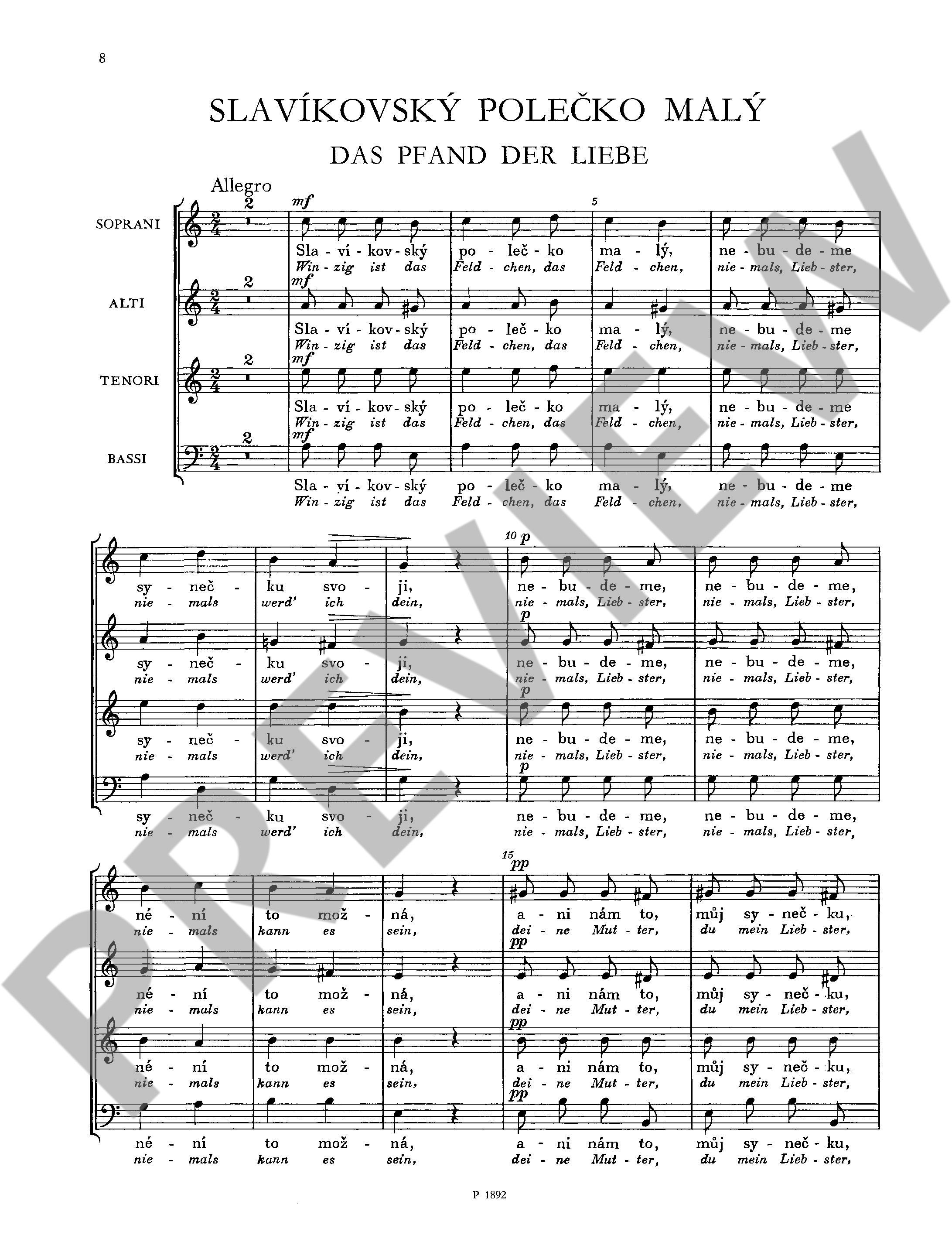 Other Cover Image Sechs Klänge aus Mähren 