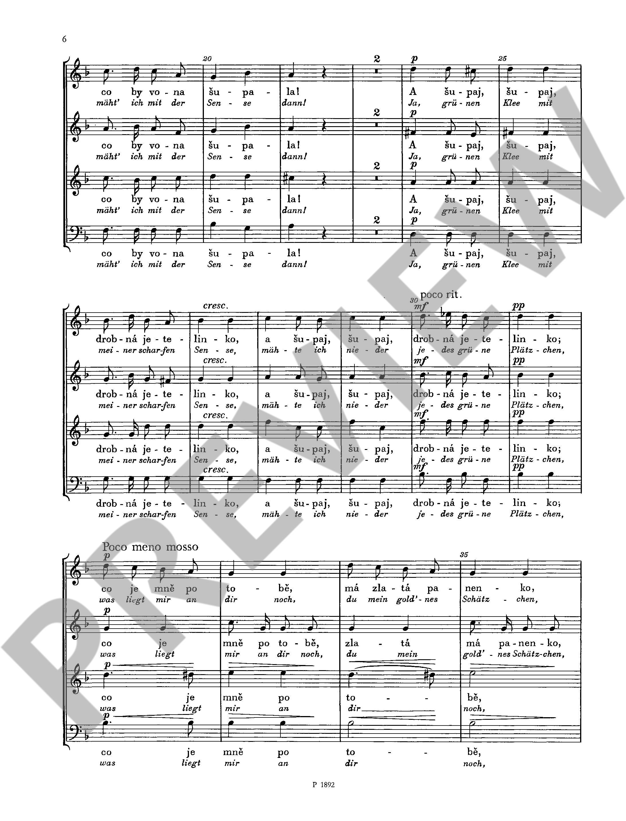 Other Cover Image Sechs Klänge aus Mähren 
