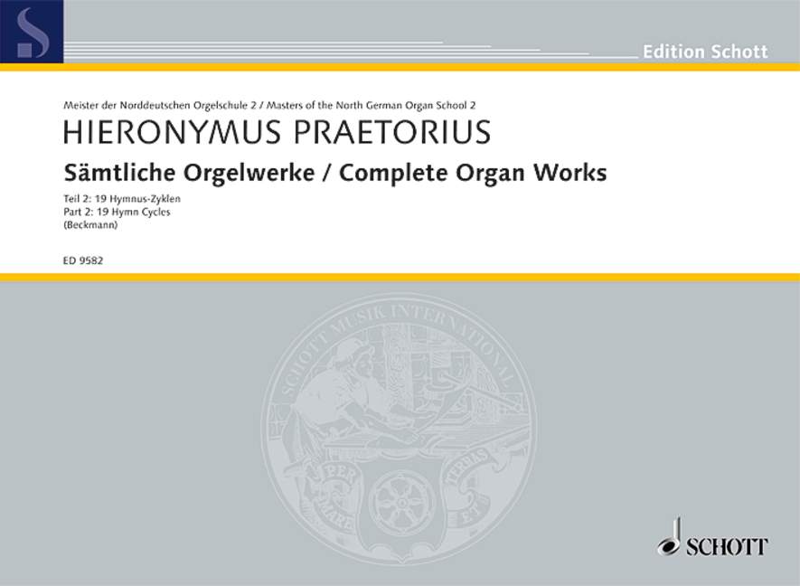 Front Cover Image Sämtliche Orgelwerke Band 2