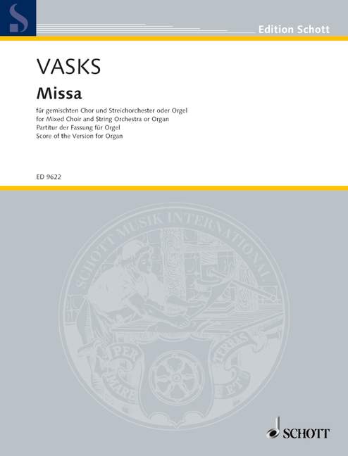 Front Cover Image Missa 