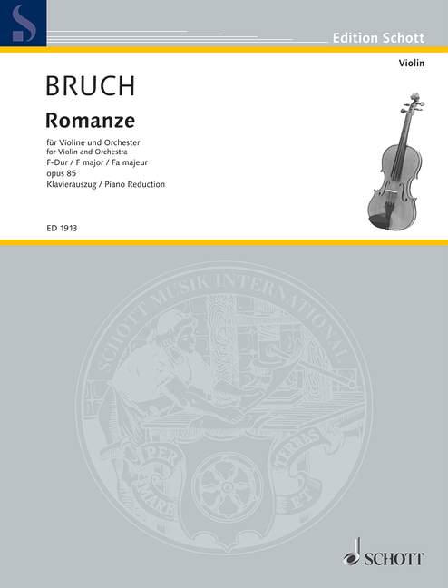 Front Cover Image Romanze F-Dur op. 85 