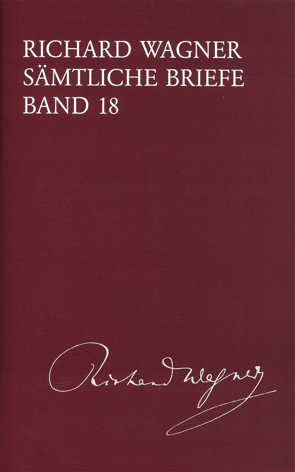 Front Cover Image Sämtliche Briefe Band 18 (1866)