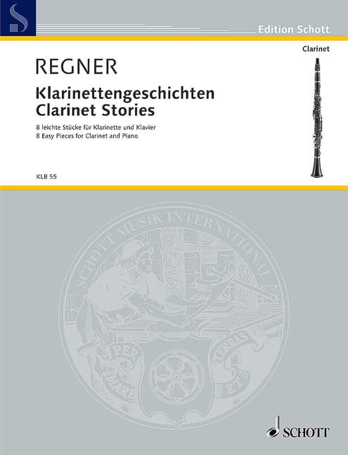 Front Cover Image Klarinettengeschichten 