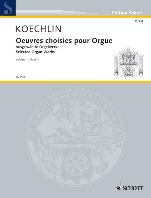 Front Cover Image Ausgewählte Orgelwerke 