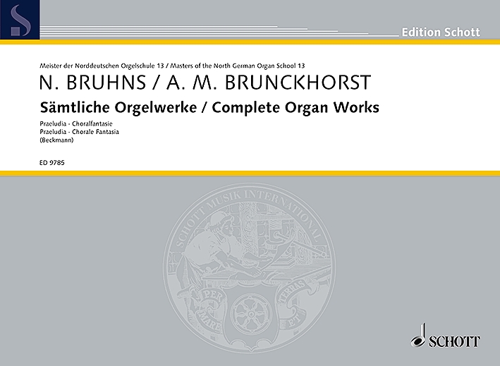 Front Cover Image Sämtliche Orgelwerke