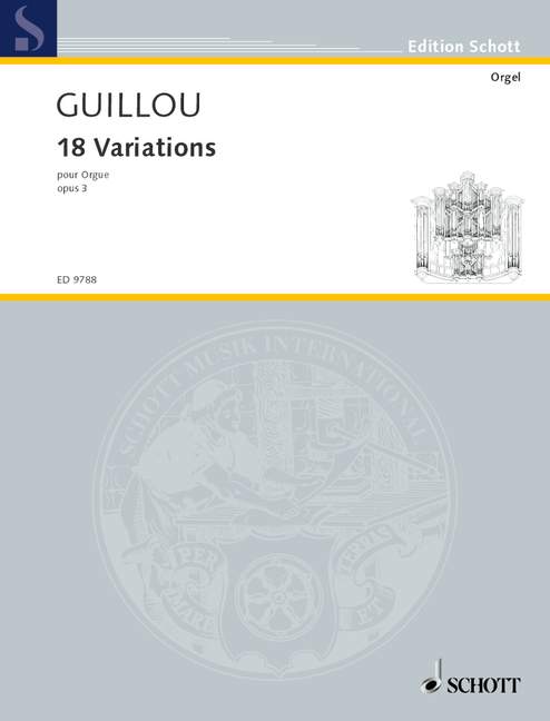 Front Cover Image 18 Variations op. 3 