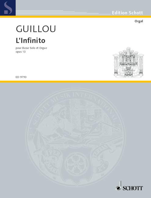 Front Cover Image L'Infinito op. 13 