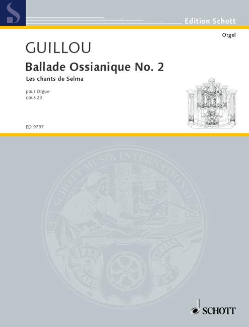 Front Cover Image Ballade Ossianique No. 2 op. 23 