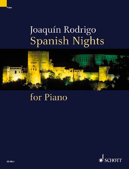 Front Cover Image Spanish Nights for Piano 