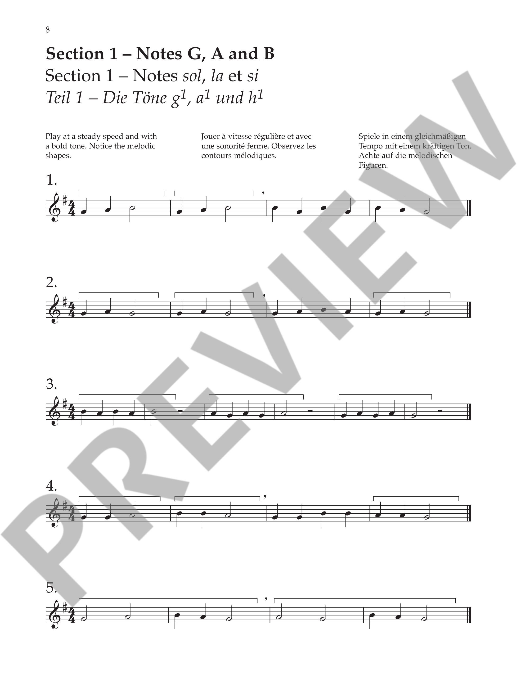 Other Cover Image Vom-Blatt-Spiel auf der Flöte 1 Band 1