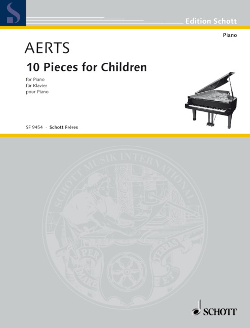 Front Cover Image 10 Pieces for Children 