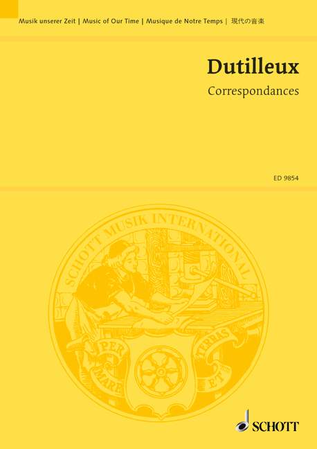 Front Cover Image Correspondances 