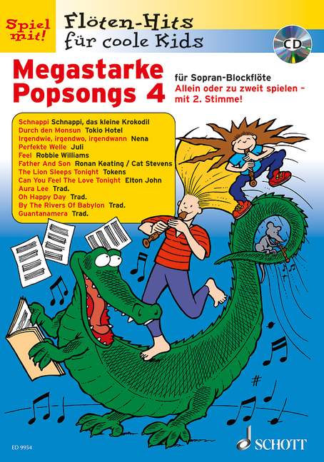 Front Cover Image Megastarke Popsongs Band 4