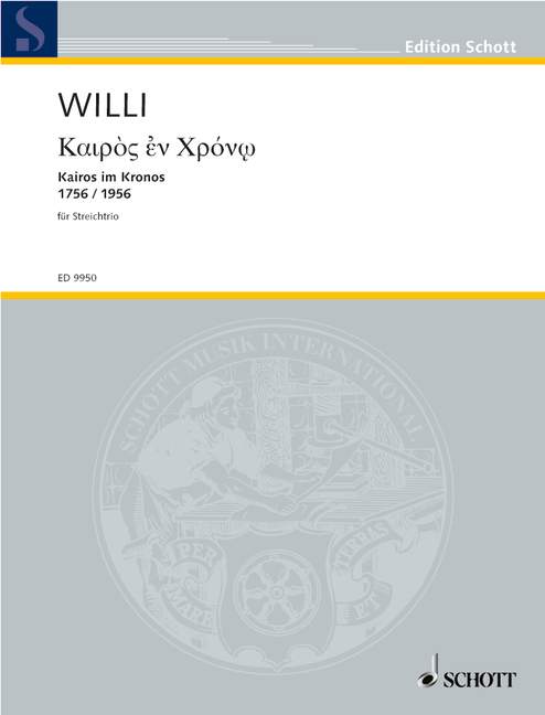 Front Cover Image Kairos im Kronos 1756 / 1956 