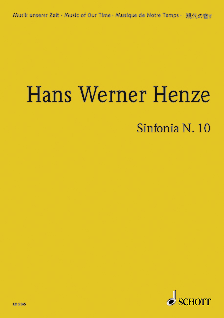 Front Cover Image Sinfonia N. 10 