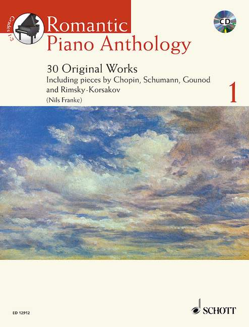 Front Cover Image Romantic Piano Anthology Band 1