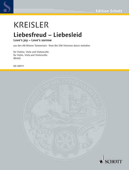 Front Cover Image Liebesfreud - Liebesleid 
