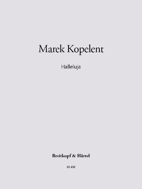 Other Cover Image Halleluja Per Organo
