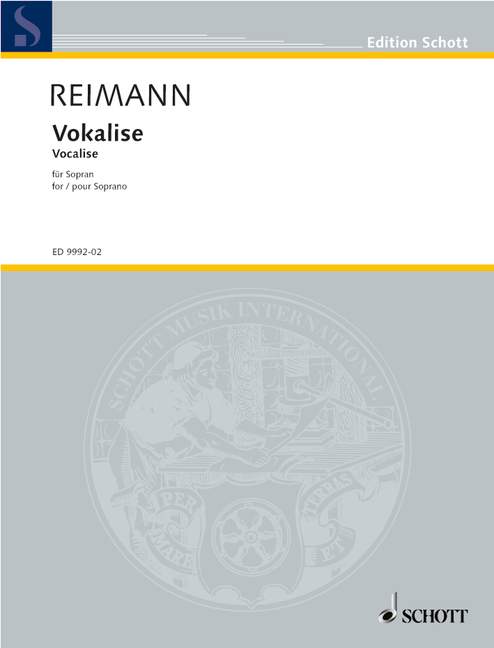 Other Cover Image Vokalise 