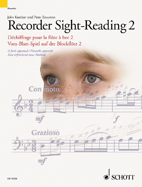 Front Cover Image Vom-Blatt-Spiel auf der Blockflöte 2 Band 2