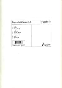 Front Cover Image Mariä Wiegenlied As-Dur op. 76/52 