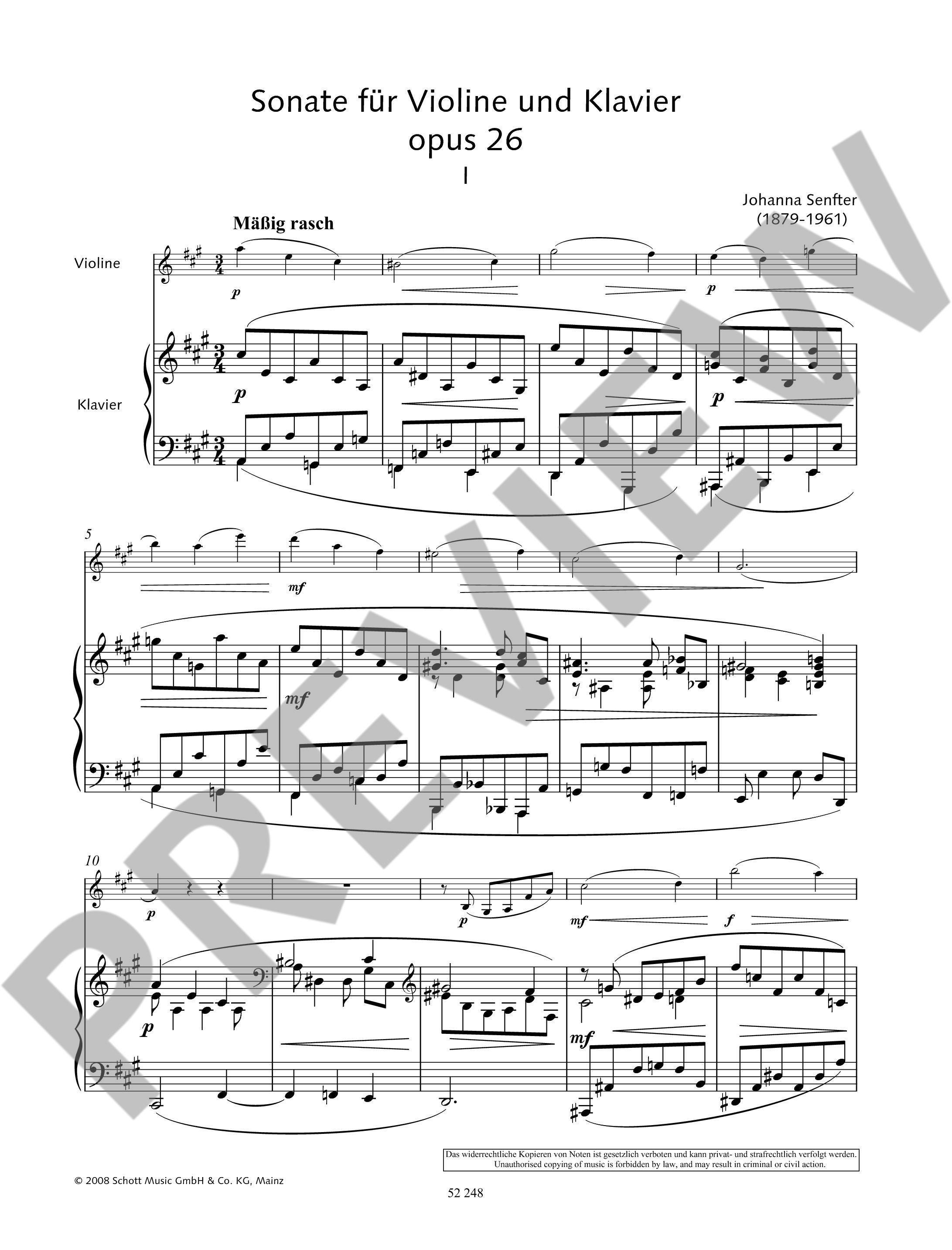 Other Cover Image Sonate A-Dur op. 26 