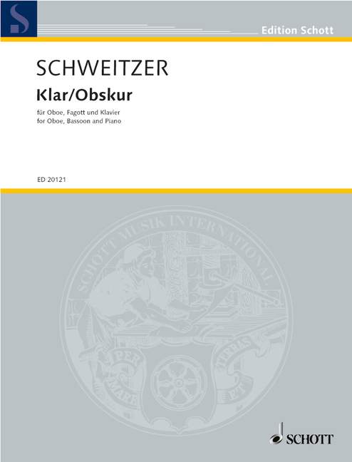 Front Cover Image Klar/Obskur 