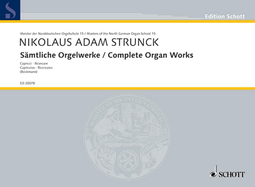 Front Cover Image Sämtliche Orgelwerke Band 15