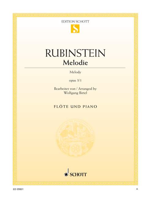 Front Cover Image Melodie op. 3/1 