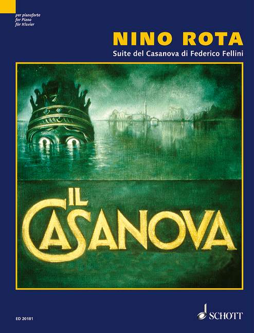 Front Cover Image Suite del Casanova di Federico Fellini 