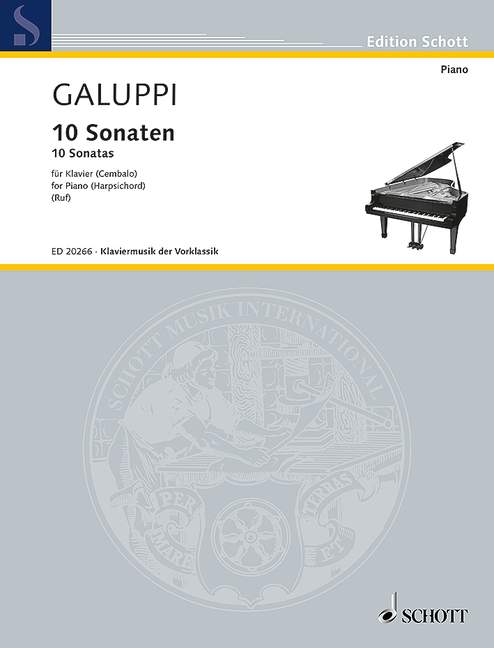 Front Cover Image 10 Sonaten 