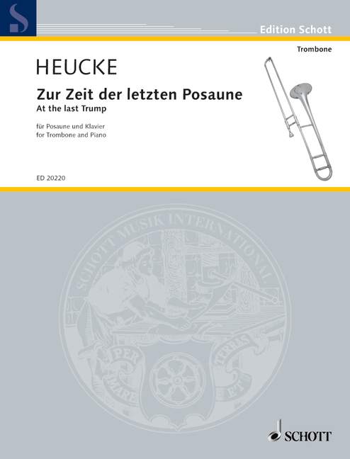 Other Cover Image Zur Zeit der letzten Posaune 